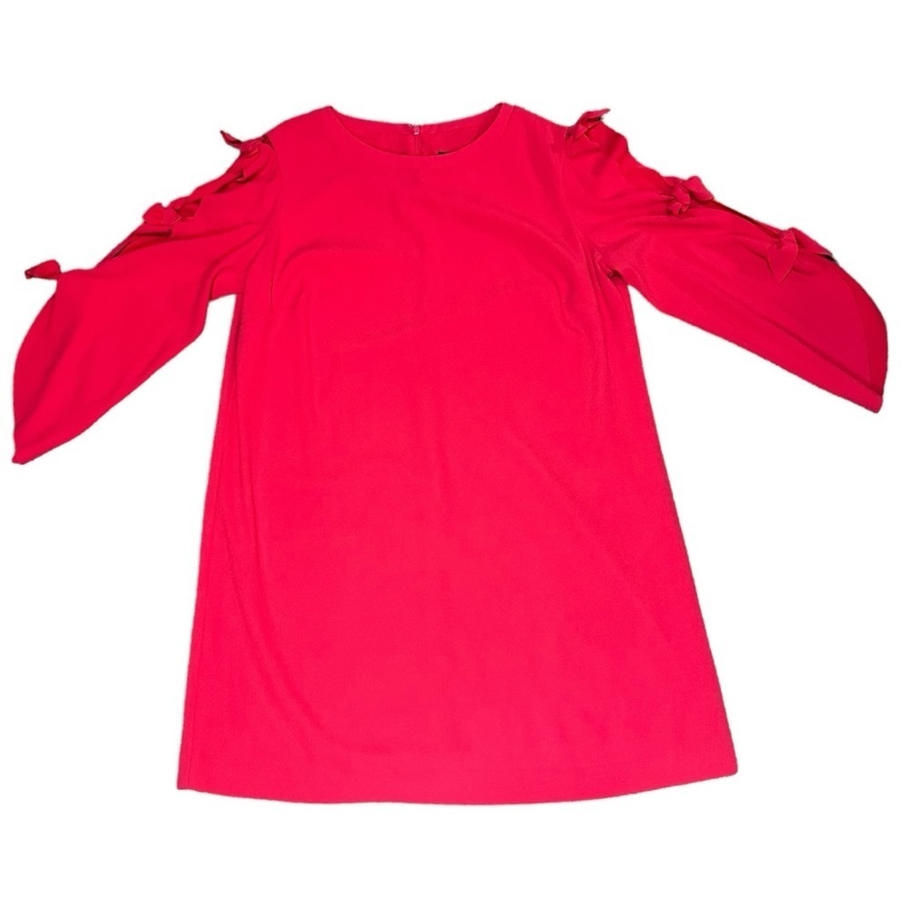 Tahari Authur S. Levine Red 3/4 Sleeve Dress Size 16W NWT